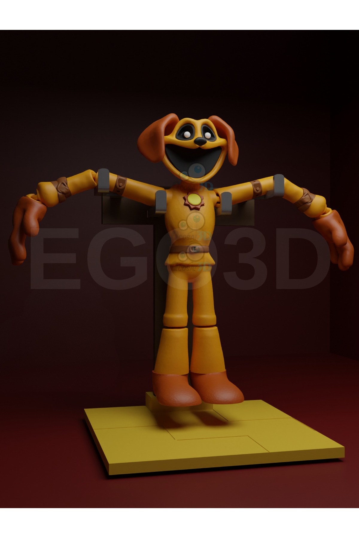 Dogday Bacaklı Büyük Boy Versiyon ( Catnap Poppy Playtime Roblox )
