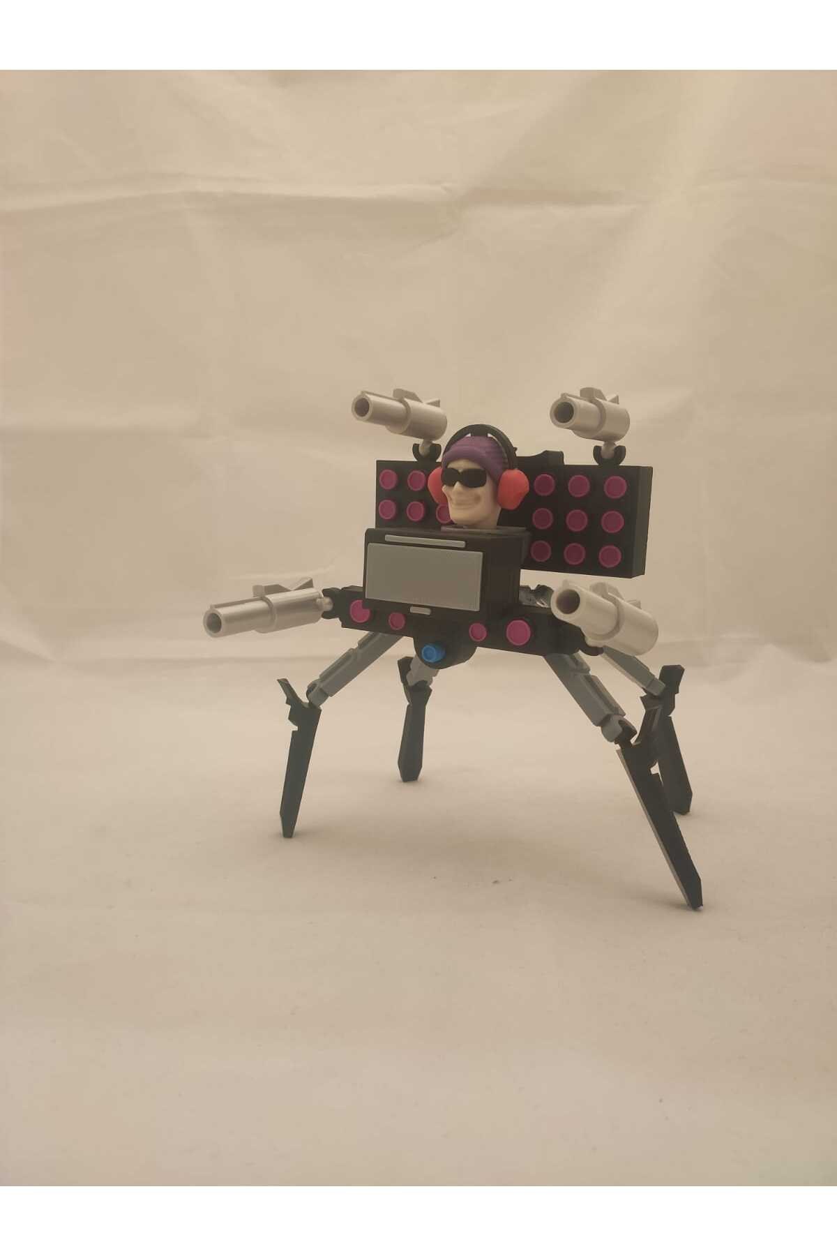 Titan Dj Skibidi Toilet Hareketli Figür 20 Cm