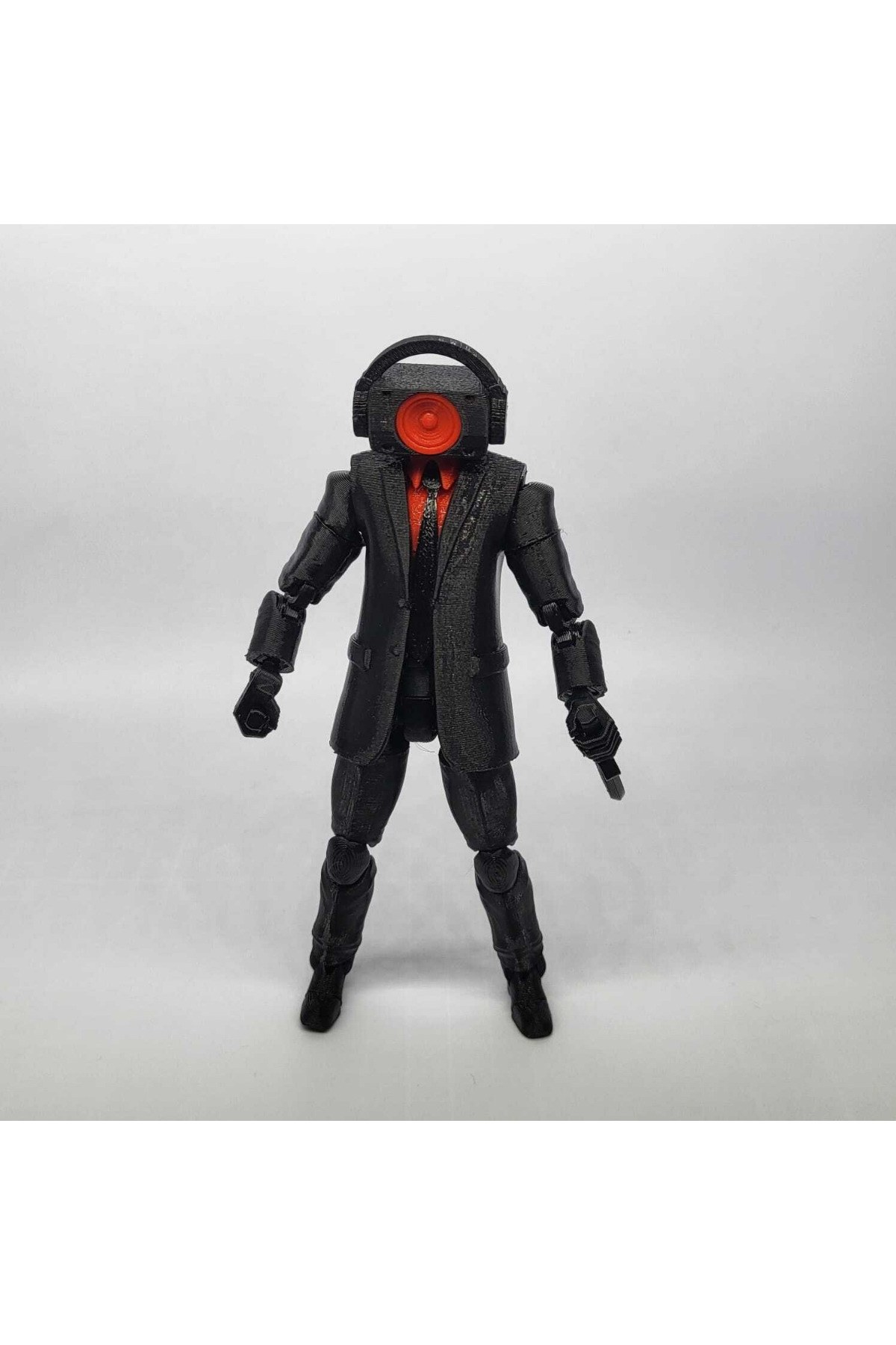 Skibidi Toilet Dark Speakerman Figür Hareketli Eklemli Figür 20 Cm