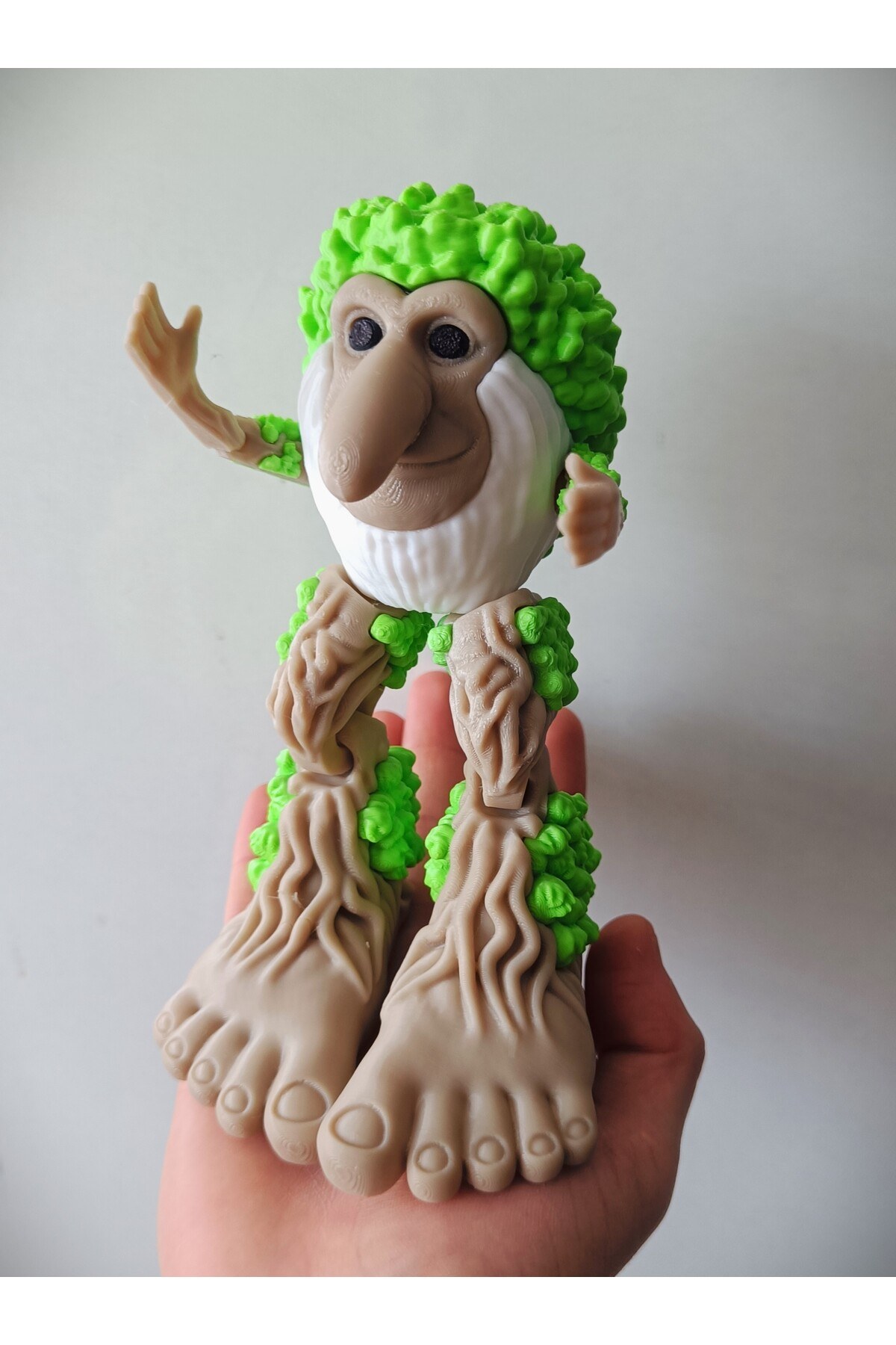 3D Brr Brr Patapim Brainrot Karakteri Hareketli 15 cm Boyunda * Tung Tung Sahur Ailesi