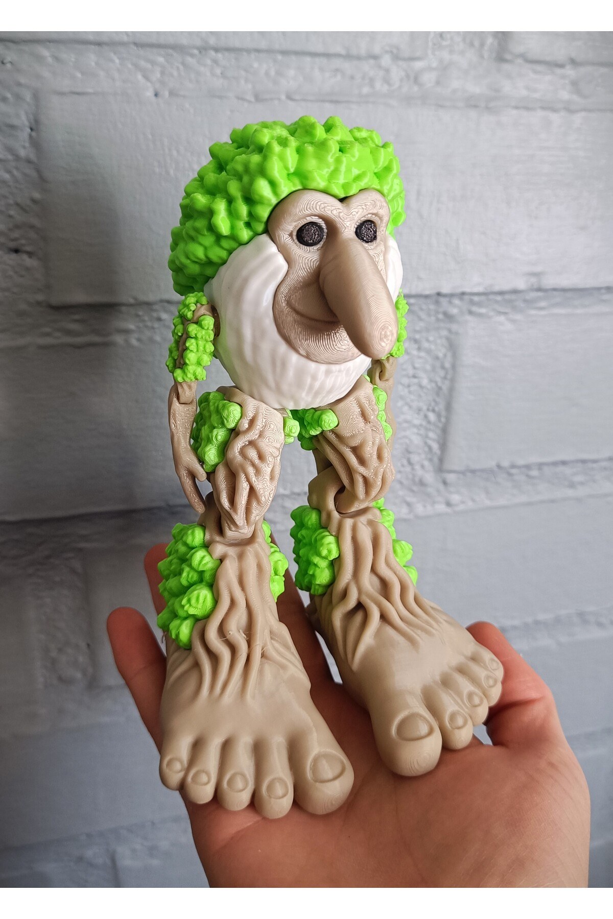 3D Brr Brr Patapim Brainrot Karakteri Hareketli 15 cm Boyunda * Tung Tung Sahur Ailesi
