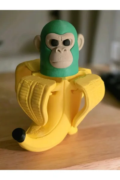 10 Cm Tung Tung Tung Sahur Chimpanzini Bananini - 10 Cm Tung Tung Sahur Brainrot Figürü