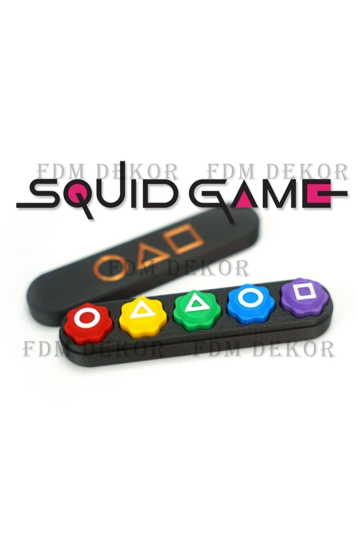 Squıd Game 5 Taş Oyunu Kutulu.-her Ürün Yanına Hediye