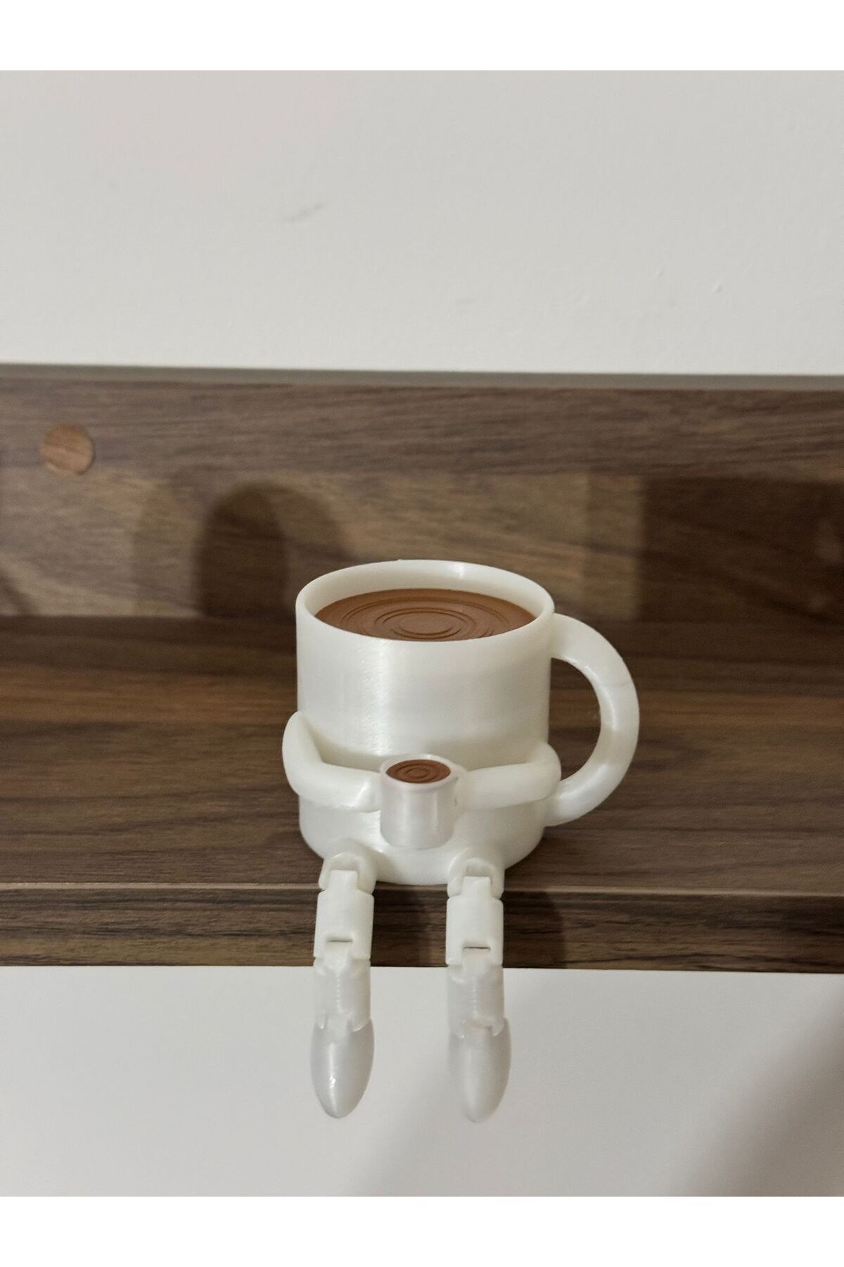 Kahve Köşesi Sevimli Biblo Seti 3lü, Kahve Çekirdeği, Kahve Kupası, Moka Pot, Coffee Set 10cm