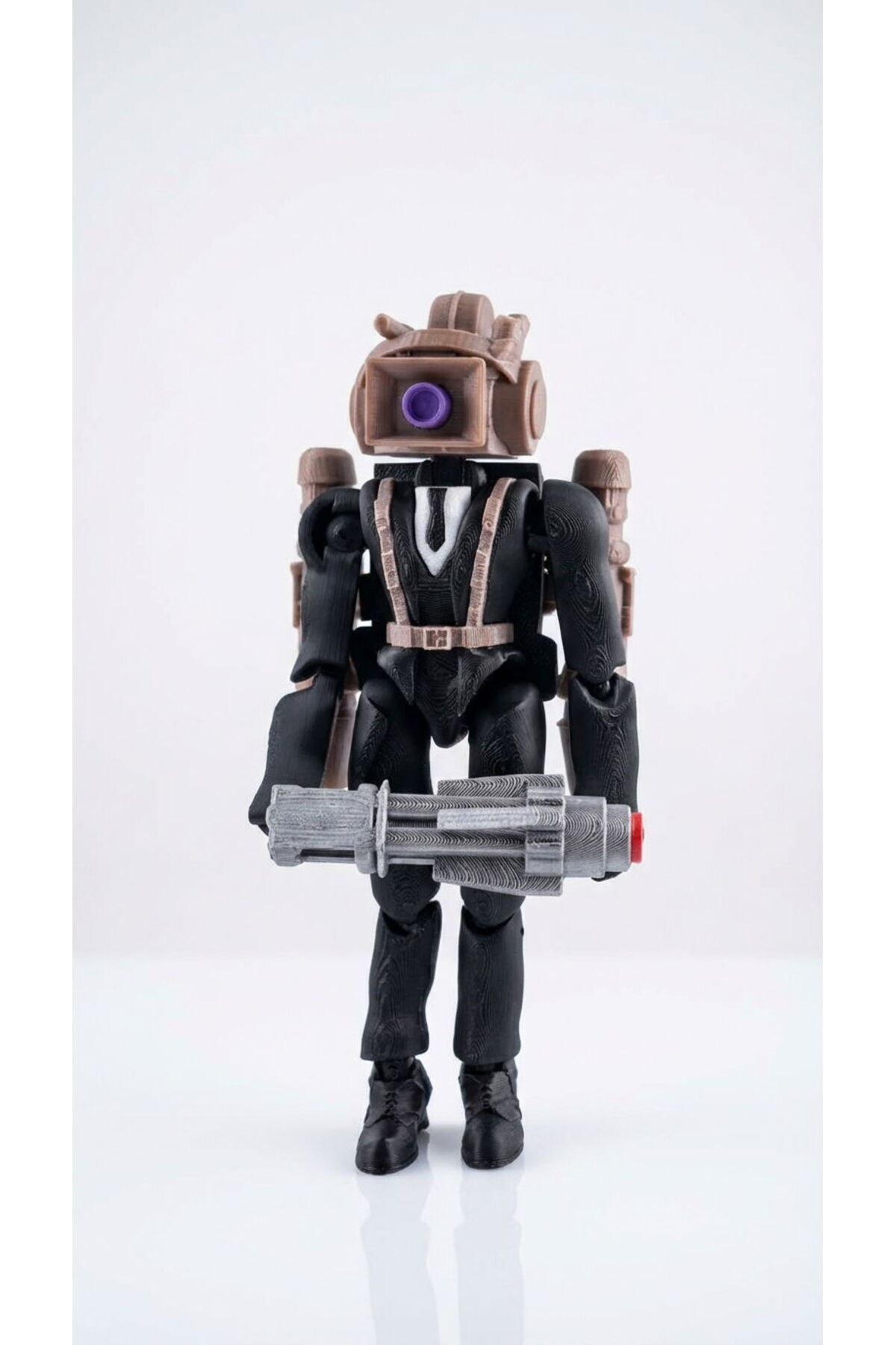 Large Cameraman Skibidi Toilet Hareketli 20 CM Figür