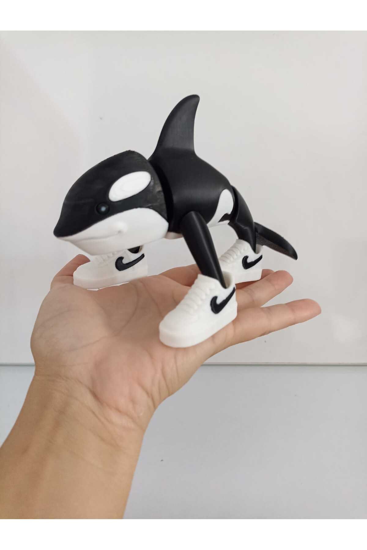 Orcalero Orcala Brainrot Figür Oyuncak Tung Tung Sahur buyuk boy 12 cm